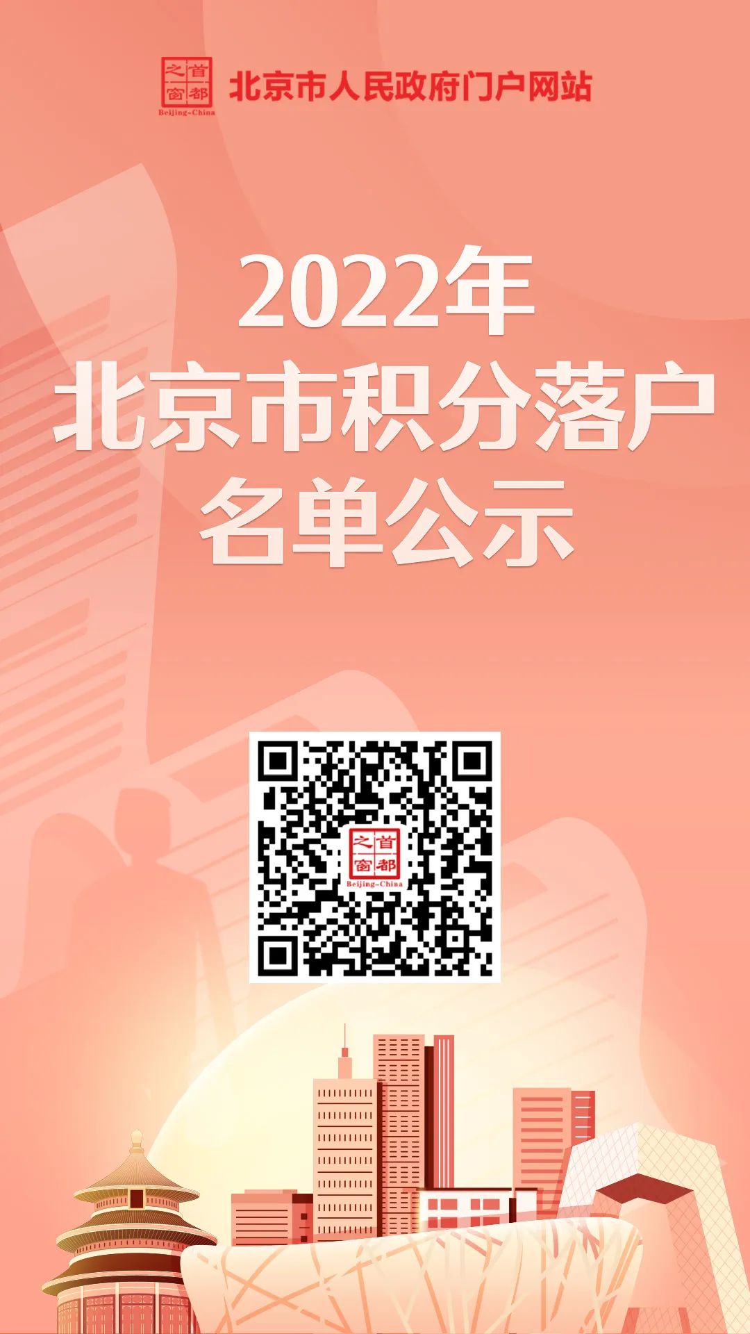 来了！2022年北京市积分落户名单公示