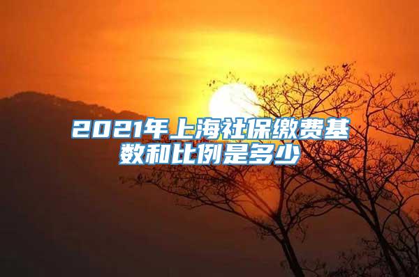 2021年上海社保缴费基数和比例是多少