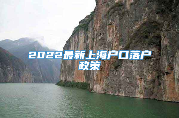 2022最新上海户口落户政策