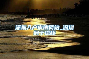 深圳入户申请网站_深圳调干流程