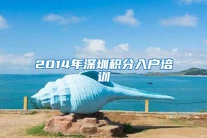 2014年深圳积分入户培训