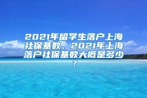 2021年留学生落户上海社保基数，2021年上海落户社保基数大概是多少？