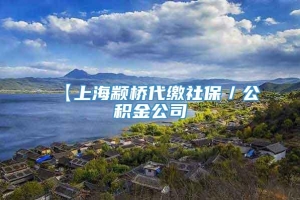 【上海颛桥代缴社保／公积金公司