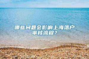 哪些问题会影响上海落户审核流程？