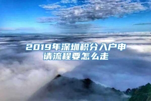 2019年深圳积分入户申请流程要怎么走