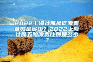 2022上海社保最低缴费基数是多少？2022上海社保五险缴费比例是多少？
