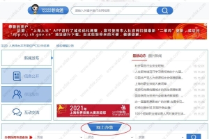 操作手册：登录上海12333官网后如何查询居住证积分